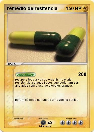 Pokemon remedio de resitencia