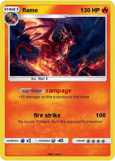 Pokemon flame