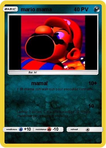 Pokemon mario mama