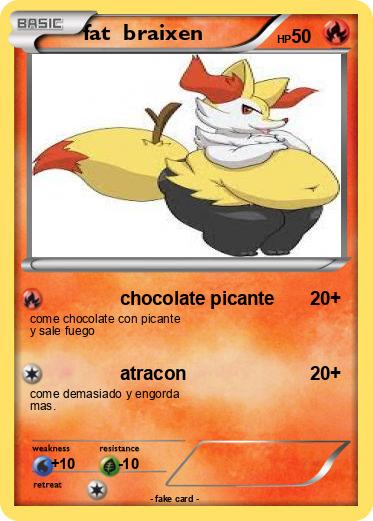 Pokemon fat  braixen