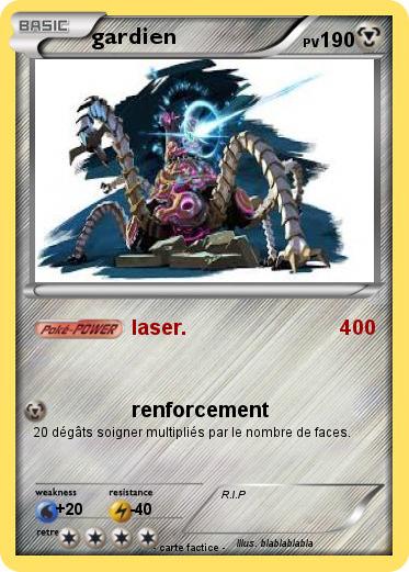 Pokemon gardien