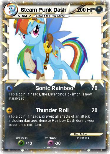 Pokemon Steam Punk Dash