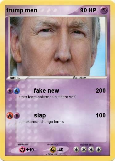 Pokemon trump men