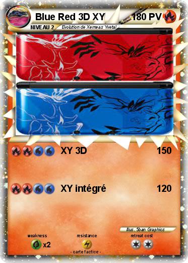 Pokemon Blue Red 3D XY