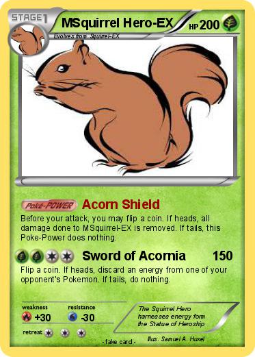 Pokemon MSquirrel Hero-EX