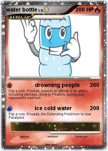 Pokemon water bottle