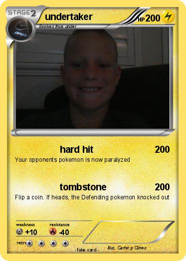 Pokemon undertaker