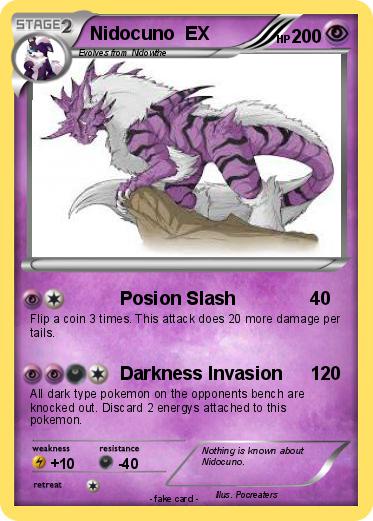 Pokemon Nidocuno  EX