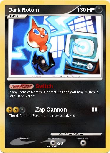 Pokemon Dark Rotom