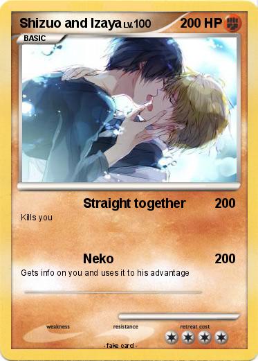 Pokemon Shizuo and Izaya