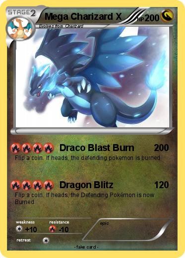 Pokemon Mega Charizard X
