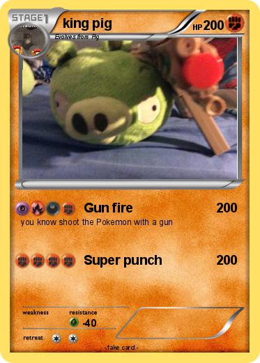 Pokemon king pig
