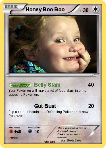 Pokemon Honey Boo Boo