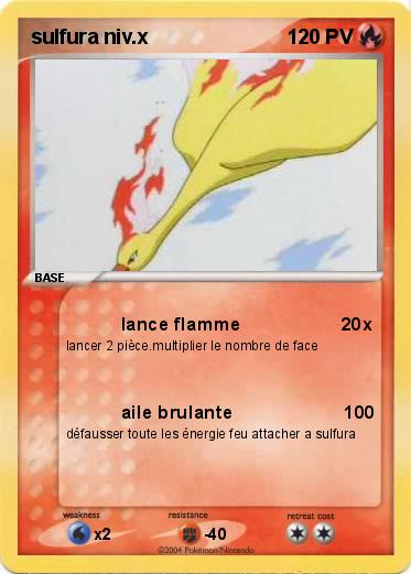Pokemon sulfura niv.x