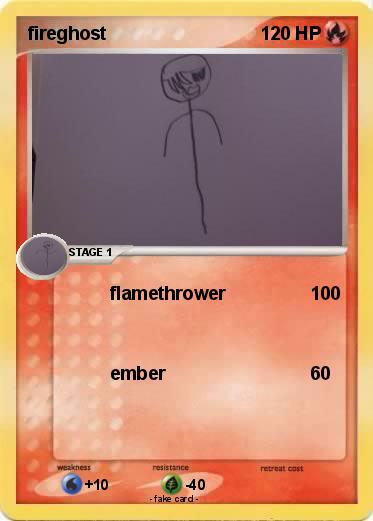 Pokemon fireghost