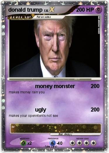 Pokemon donald trump