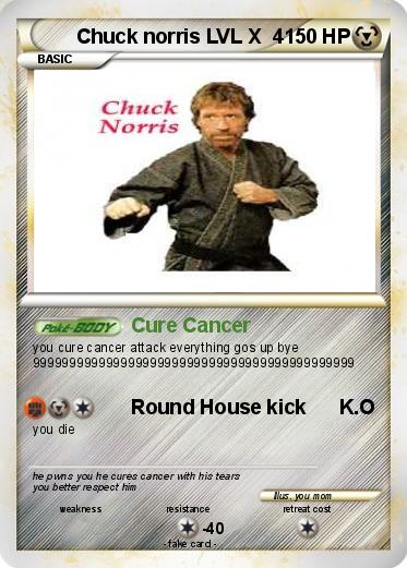 Pokemon Chuck norris LVL X  4
