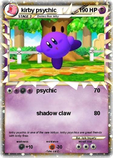 Pokemon kirby psychic