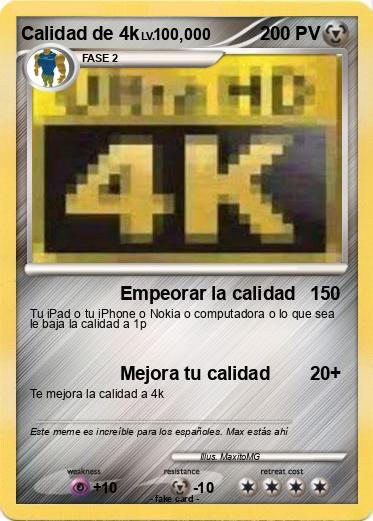 Pokemon Calidad de 4k