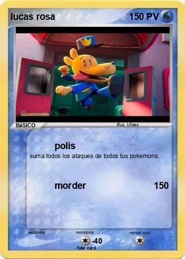 Pokemon lucas rosa