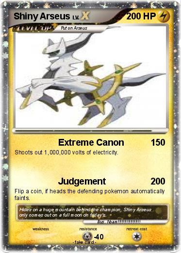 Pokemon Shiny Arseus