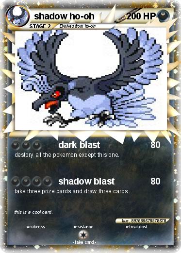 Pokemon shadow ho-oh