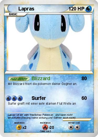 Pokemon Lapras