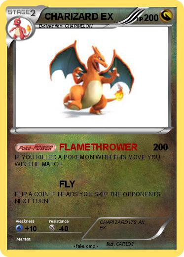 Pokemon CHARIZARD EX