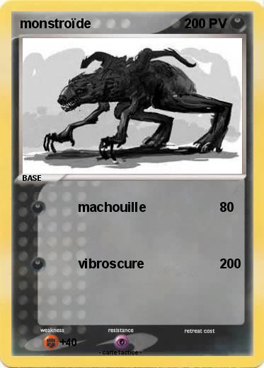Pokemon monstroïde