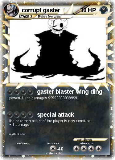 Pokemon corrupt gaster
