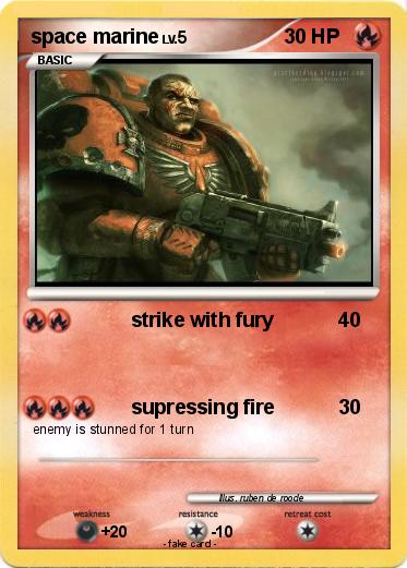 Pokemon space marine