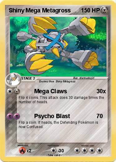 Pokemon Shiny Mega Metagross