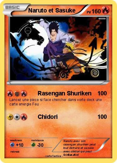 Pokemon Naruto et Sasuke