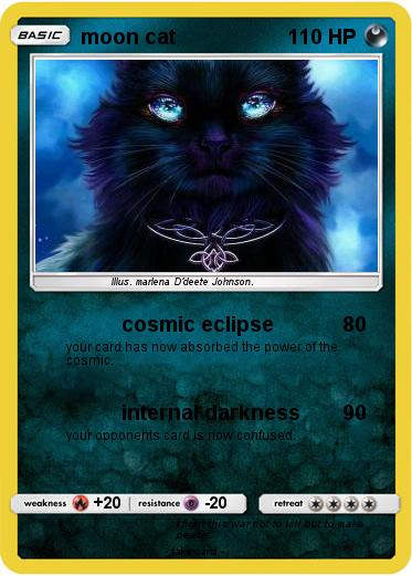 Pokemon moon cat