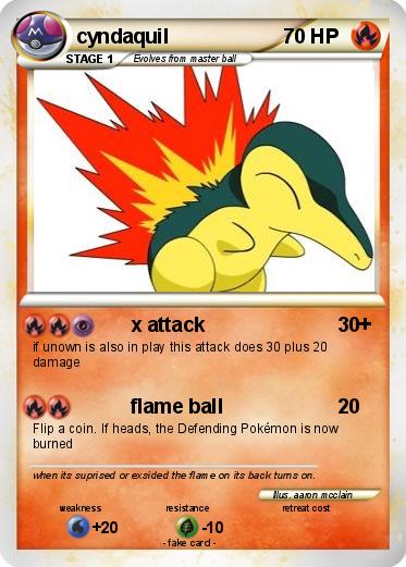 Pokemon cyndaquil