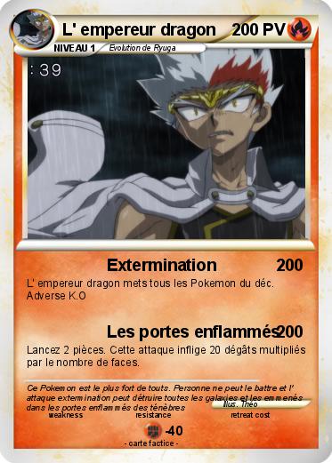 Pokemon L' empereur dragon