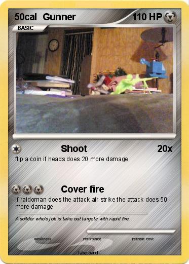 Pokemon 50cal  Gunner