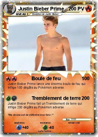Pokemon Justin Bieber Prime