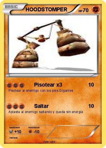 Pokemon HOODSTOMPER
