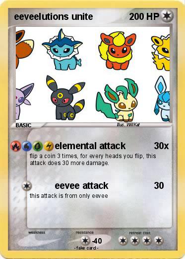 Pokemon eeveelutions unite