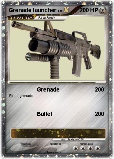 Pokemon Grenade launcher