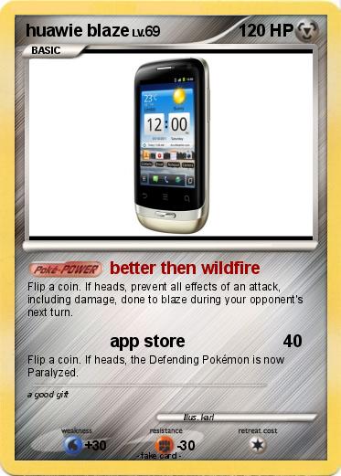 Pokemon huawie blaze