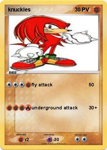 Pokemon knuckles