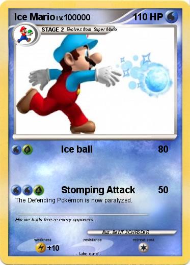 Pokemon Ice Mario