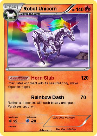 Pokemon Robot Unicorn