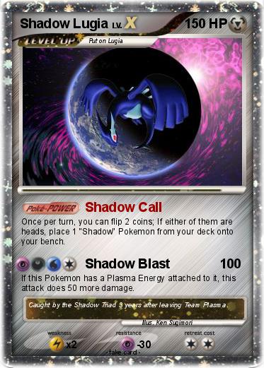 Pokemon Shadow Lugia