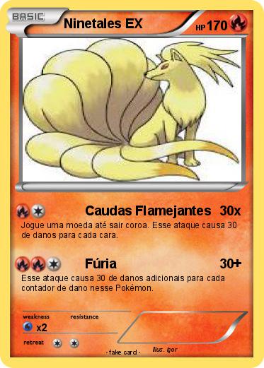 Pokemon Ninetales EX