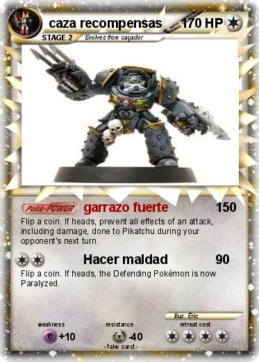 Pokemon caza recompensas