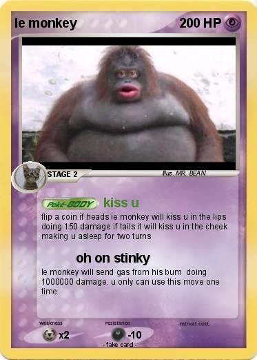 Pokemon le monkey