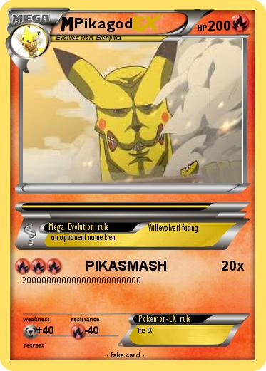 Pokemon Pikagod